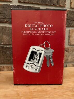 Restoration Hardware Digital Photo Frame Keychain